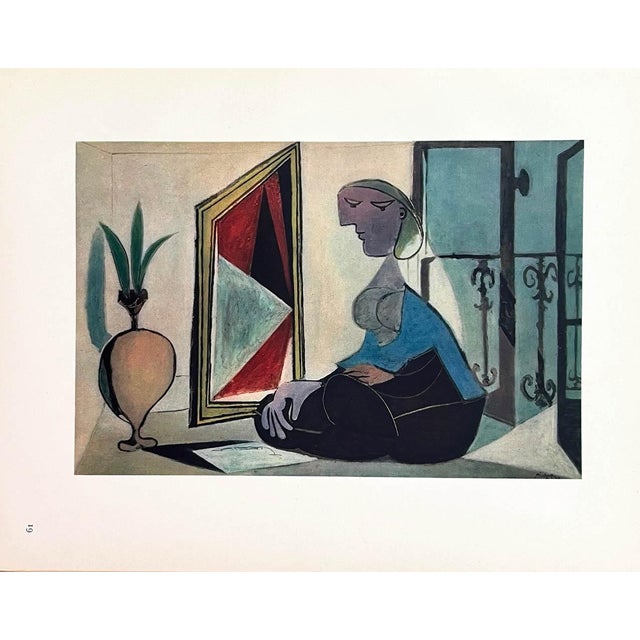 Artist: Pablo Picasso Title: Femme au Miroir Medium: Heliogravure 19 Marks: Signed in plate, not numbered Paper Size:...