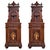 19th Century French Walnut Neoclassical Nightstands with Large Crest, A Pair For Sale - Image 15 of 18