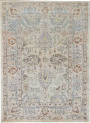 Mansour Handwoven Wool Agra Rug - 6' X 8'3"