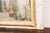 Wood 18th Century French Mirror With Blue and Gold Accents For Sale - Image 7 of 11