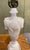 Alabaster Antique Italian Carved Alabaster Neoclassical Table Lamps - A Pair For Sale - Image 8 of 8