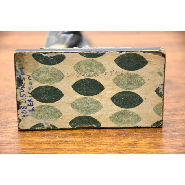 Metal Bronze Egyptian Sculpture For Sale - Image 7 of 8