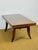 Metal Art Deco Dining Table in Walnut and Diamond Marquetry, France, 1940s For Sale - Image 7 of 18