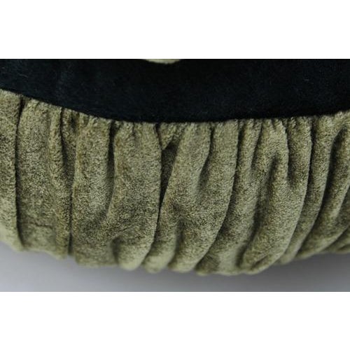 1990s Pair Mackenzie Childs Round Whimsical Pillows For Sale - Image 5 of 10