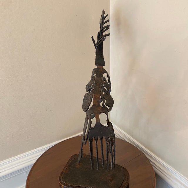 Gray Early 20th Century Brutalist Style Abstract Horse Sculpture For Sale - Image 8 of 11