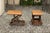 Wood Pair of English Wooden Metamorphic Footstools with Leather Tops, circa 1860 For Sale - Image 7 of 12