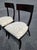 Traditional Pair of Ethan Allen Hathaway Klismos Dining Side Chairs Zebra Print French Regency 1990s For Sale - Image 3 of 13