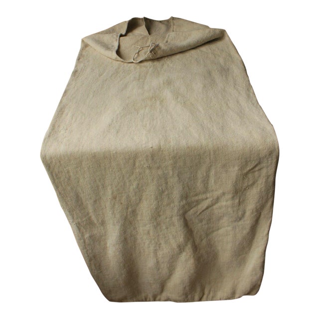 Antique French Grain Sack Olive Bag Chairish