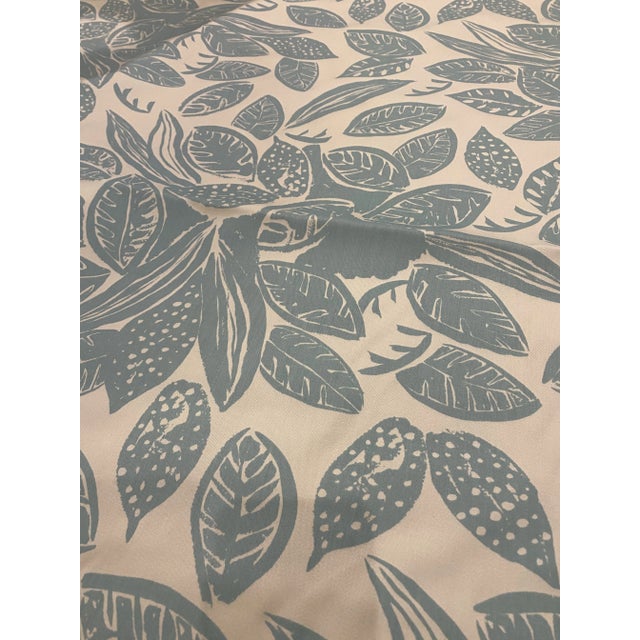Marimekko Viikuna Tropical Leaves Fabric Remnant For Sale