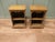 A pair of Good if small Pine Bedside Lockers, each of the cupboards has an open front and a shelf, no drawers or cupboard...