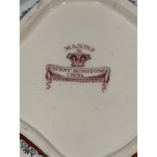 Masons Ironstone Tree Peony Dish For Sale - Image 4 of 6