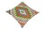 Shabby Chic Modern Turkish Cedrick Hand Woven Kilim Throw Pillow For Sale - Image 3 of 5