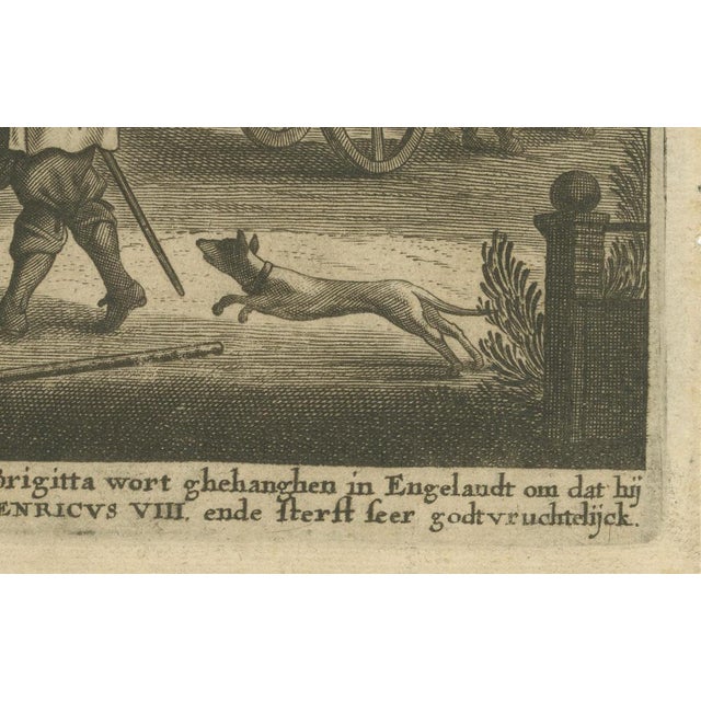 The Execution of Doctor Reginaldus, 1680, Paper For Sale - Image 4 of 6