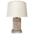 Southwestern Style Cerused White Washed Oak Table Lamp by Sarreid Ltd For Sale - Image 12 of 12