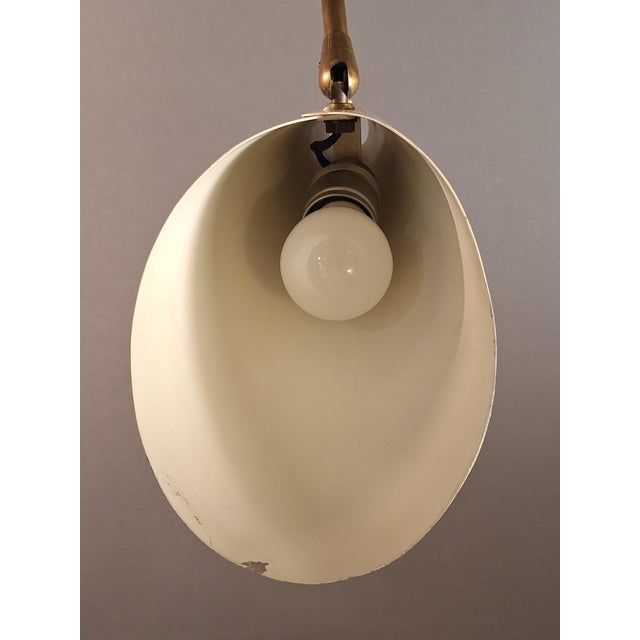 Metal Mid-Century Modern Table Lamp from J. T. Kalmar, Austria, 1950s For Sale - Image 7 of 10