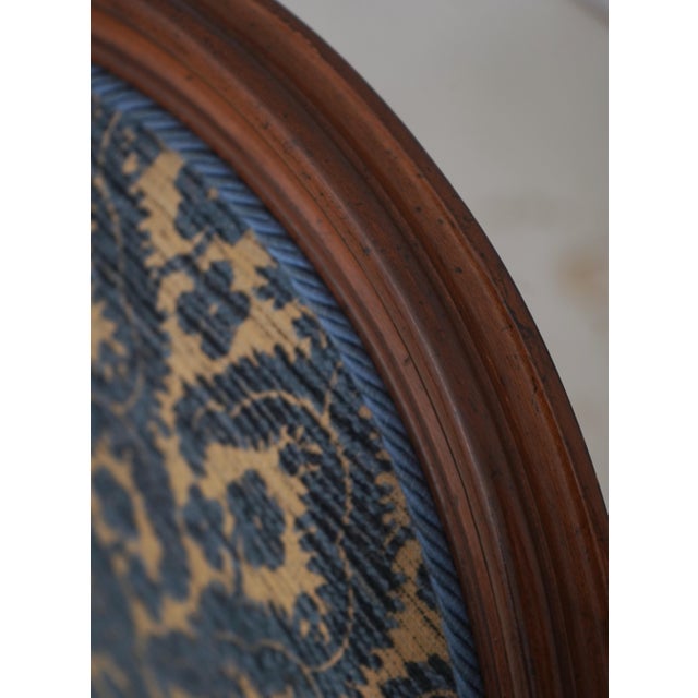 Set of 12 French Louis XV Medallion Back Dining Room Chairs For Sale - Image 17 of 18