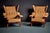 Vintage Italian Lounge Chairs in Cognac Leather by Camo, 1950s, Set of 2 For Sale - Image 4 of 15