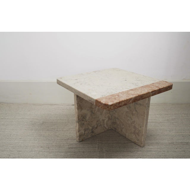 Postmodern Marble Nesting Tables, 1980s, Set of 3 For Sale - Image 16 of 18