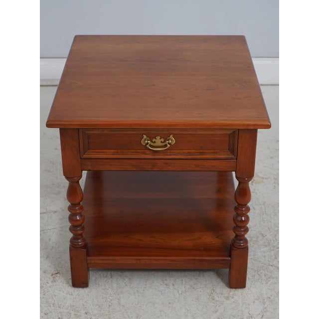Age: C.1965 Details: Cherry Valley Dovetailed Drawer Construction High Quality Construction Solid Brass Hardware Offered @...