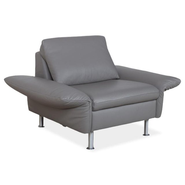 Leather Elena Armchair with Manual Function from Koinor For Sale - Image 4 of 17