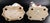 VTG Pair of Chelsea House Chinoiserie Figures Meissen Style Monkey Parrot For Sale - Image 9 of 11