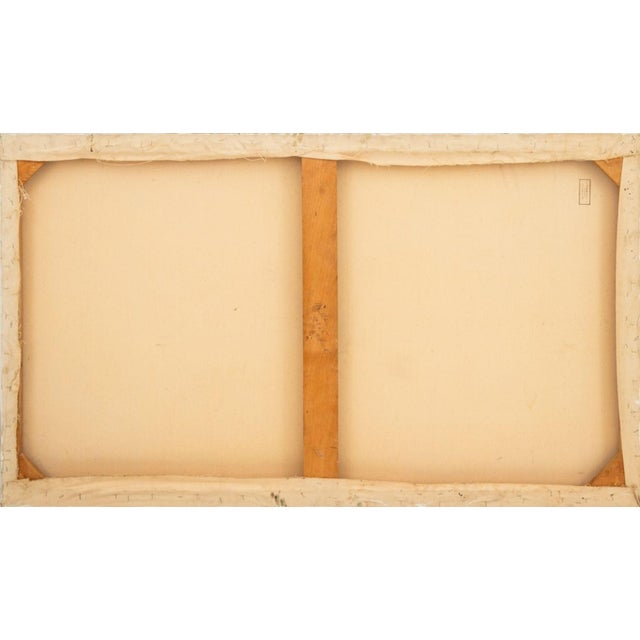 Andy Miller Abstract Composition Oil on Canvas For Sale - Image 4 of 6