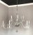 1990s Large Transitional Czech Crystal Chandelier For Sale In New York - Image 6 of 7