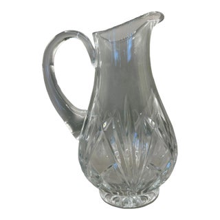 Vintage Marquis by Waterford Crystal "Brookside" 36 Oz. Water Pitcher For Sale
