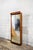 Teak entryway mirror. Made in Italy 1950s