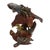 Austrian Franz Bergman (Attr) Cold Painted Bronze Fighting Eagles C1890 For Sale - Image 6 of 8