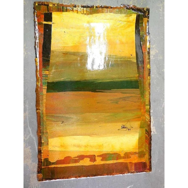 1990s Sky Jones (Michael Whipple), Yellow Desert Vapors, 1994 For Sale - Image 5 of 6