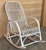 Midcentury White Bamboo Rocking Chairs in the Style of Franco Albini, Italy For Sale - Image 17 of 18