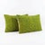 Mid-Century Modern Tribal Wool Lumbar Rug Pillow Cover 16'' X 24'' - Set of Two For Sale - Image 3 of 4