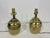 Add a touch of sophisticated glamour to your space with this striking pair of vintage solid brass table lamps. Featuring a...