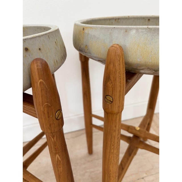 Wood Scandinavian Coffee Tables attributed to Poul Hundevad, Denmark, 1960s, Set of 2 For Sale - Image 7 of 13