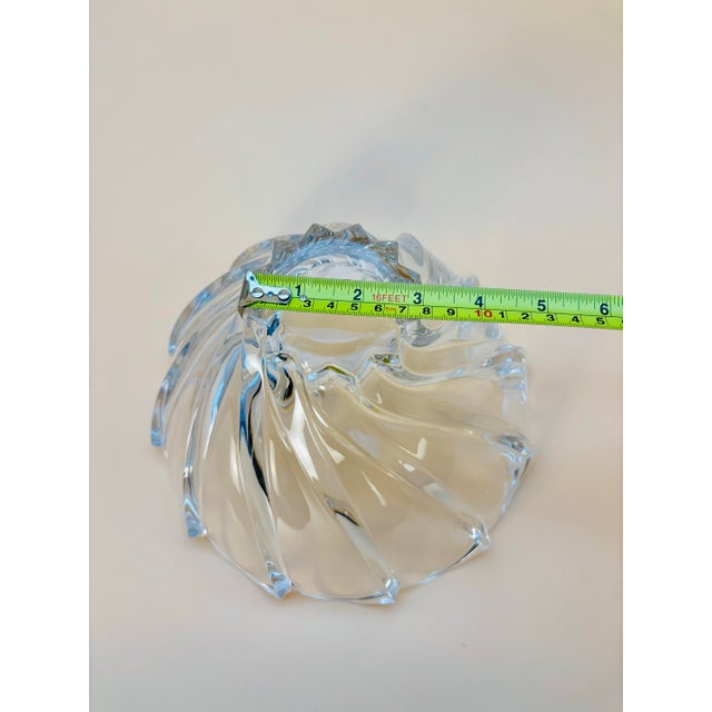 Marquis by Waterford Crystal Twisted Petal Centerpiece Bowl For Sale - Image 10 of 10