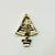1950s Vintage Boho Chic Americans Hollywood Regency Rhinestone Christmas Tree Brooch. For Sale - Image 6 of 6