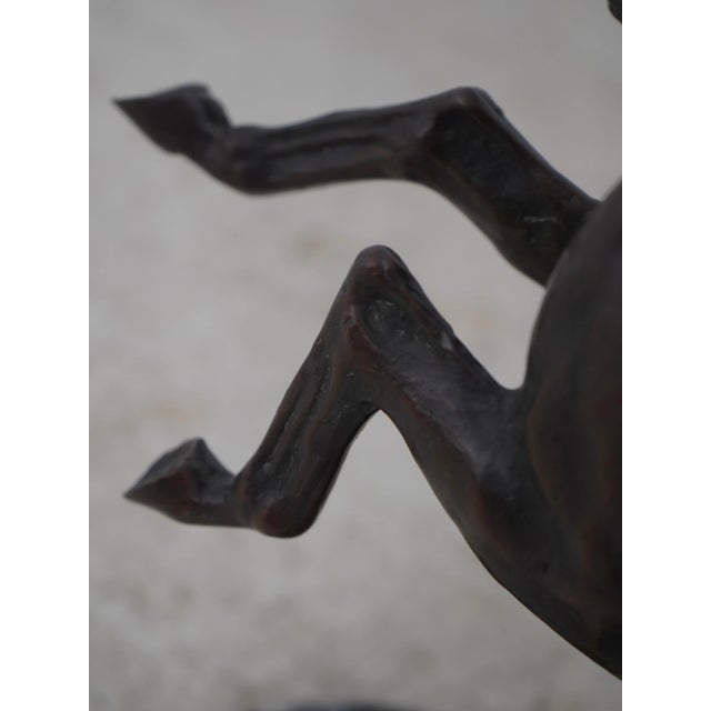 Frederic Remington Wicked Pony Bronze Cowboy Sculpture For Sale - Image 4 of 15