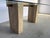 Hollywood Regency Large Vintage Travertine Dining Table from Artedi, 1970s For Sale - Image 3 of 12
