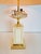 Metal Regency Fruit Bowl Table Lamps in Brass and Crystal from Maison Le Dauphin, 1970s, Set of 2 For Sale - Image 7 of 13