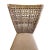 McGuire Set/6 Rattan Leather Dining Chairs For Sale - Image 9 of 10