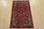 Tribal Hamedan Rug 2’10” X 4’6” Red Wool Vintage Tribal Hand-Knotted Carpet For Sale - Image 3 of 10