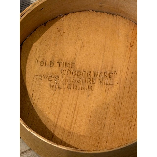 Old Time Wooden Ware Small Primitive Pantry Box For Sale In New York - Image 6 of 8
