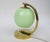 Art Deco Bedside Lamp in Brass with Green Cased Glass Shade, 1920s For Sale - Image 6 of 15