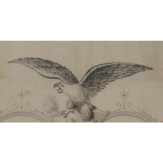 Antique Presidential Campaign Textile Circa 1889 For Sale - Image 4 of 5