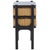 Black Rozalyn 2 Drawer Accent Table in Matte Black For Sale - Image 8 of 9