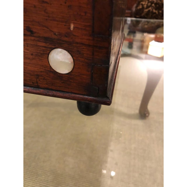 Traditional 19th Century Traditional Mahogany Sailormade Box For Sale - Image 3 of 10