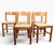 Wood Set of Five Post Modern Dowel Frame Dining Chairs Made in Italy C. 1980's After Hank Lowenstein For Sale - Image 7 of 18