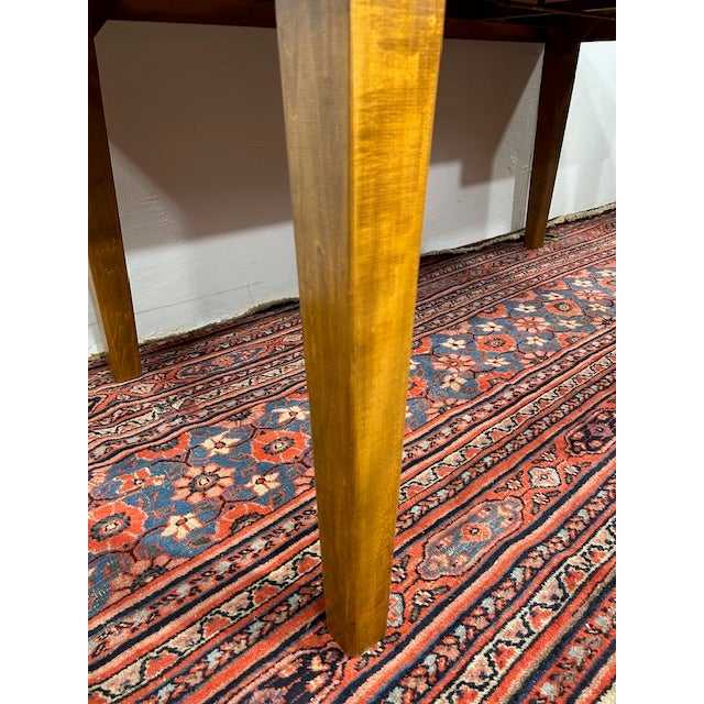 1960s 1960s Shaker Style Farmhouse Table For Sale - Image 5 of 11