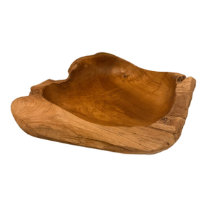 Adrianna Shamar's Organic Teak Wood Vessel.